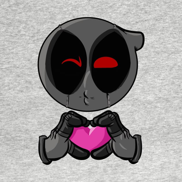 X-Force DP heart Emoji by richardsimpsonart